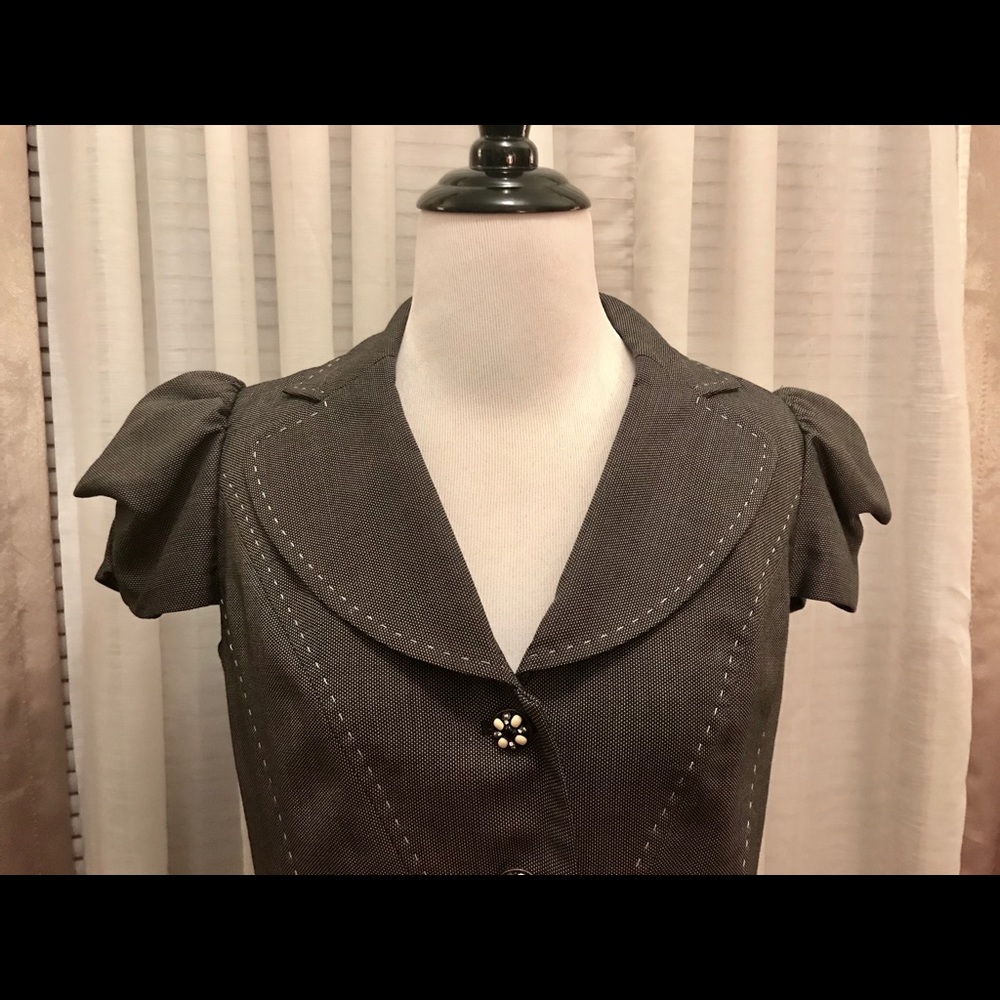 NINE WEST button down blouse - Picture 2 of 5